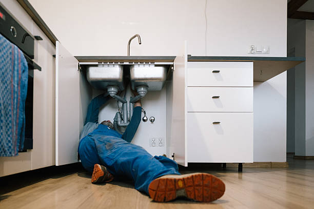 Professional Leak Detection technician working in Galena, OH